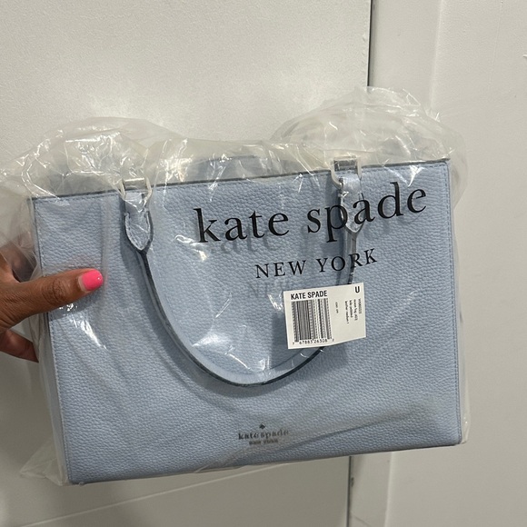 kate spade Handbags - Kate Spade Light Blue Tote Bag